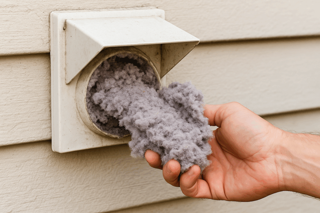 20251001_1142_Clogged Dryer Vent_simple_compose_01k6g6xzzvec6twc2fc37nrtaj